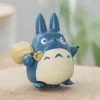 Toys*Maison Ghibli Pull Back Figurine Middle Totoro & acorn - My Neighbor Totoro