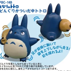 Toys*Maison Ghibli Pull Back Figurine Middle Totoro & acorn - My Neighbor Totoro