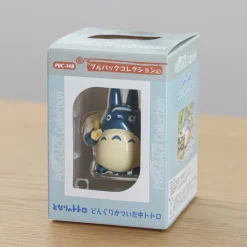 Toys*Maison Ghibli Pull Back Figurine Middle Totoro & acorn - My Neighbor Totoro