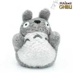 Fluffy Plush*Maison Ghibli Puppet Plush Grey Totoro - My Neighbor Totoro