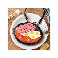 Accessories*Maison Ghibli Purse Calcifer & Bacon and Egg - Howl's Moving Castle
