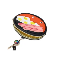 Accessories*Maison Ghibli Purse Calcifer & Bacon and Egg - Howl's Moving Castle