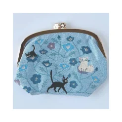 Accessories*Maison Ghibli Purse Jiji blue flower - Kiki's Delivery Service