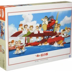 Jigsaw Puzzle*Maison Ghibli Puzzle 1000P Sea Rescue - Porco Rosso
