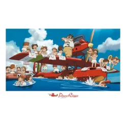 Jigsaw Puzzle*Maison Ghibli Puzzle 1000P Sea Rescue - Porco Rosso