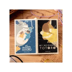 Small Equipment*Maison Ghibli Retro Stickers Catbus & Flying Totoro - My Neighbor Totoro
