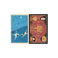 Small Equipment*Maison Ghibli Retro Stickers Chihiro and Haku & Aburaya - Spirited Away