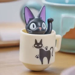 Toys*Maison Ghibli Round Bottomed Figurine Kiki with her mug - Kiki's Delivery Service