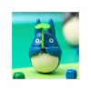 Toys*Maison Ghibli Round Bottomed Figurine Middle Totoro with leaf - My Neighbor Totoro