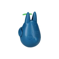 Toys*Maison Ghibli Round Bottomed Figurine Middle Totoro with leaf - My Neighbor Totoro