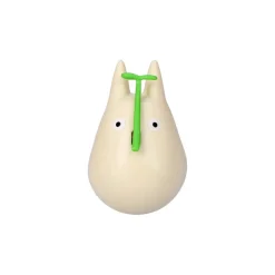 Toys*Maison Ghibli Round Bottomed Figurine Small Totoro with leaf - My Neighbor Totoro