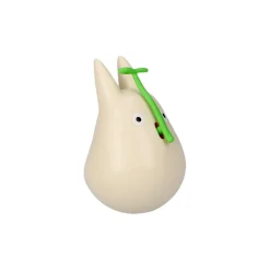 Toys*Maison Ghibli Round Bottomed Figurine Small Totoro with leaf - My Neighbor Totoro