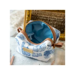 Storage*Maison Ghibli Round Toilet bag Blue Nostalgia - Whisper of the Heart