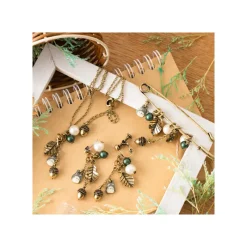 Accessories|Jewellery*Maison Ghibli Safety Pin brooch Totoro & Leaves - My Neighbor Totoro