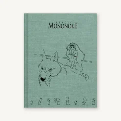 Notebooks And Notepads*Maison Ghibli San Cloth Sketchbook - Princess Mononoke
