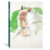 Notebooks And Notepads*Maison Ghibli San Flexi Journal - Princess Mononoke