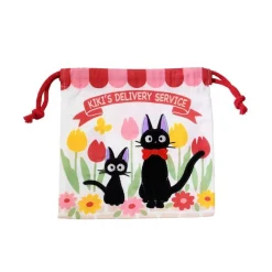 Bags*Maison Ghibli Satchel with lanyard Jiji & kitten 20 x 19 cm - Kiki's Delivery Servi
