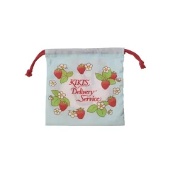 Bags*Maison Ghibli Satchel with lanyard Jiji strawberries 20 x 19 cm - Kiki's Delivery S