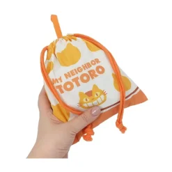 Bags*Maison Ghibli Satchel with lanyard Silhouette Catbus  20 x 19 cm - My Neighbor Toto