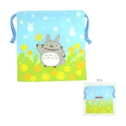 Bags*Maison Ghibli Satchel with lanyard Totoro flowers 20 x 19 cm - My Neighbor Totoro