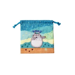 Bags*Maison Ghibli Satchel with lanyard Totoro under the rain 20 x 19 cm - My Neighbor T