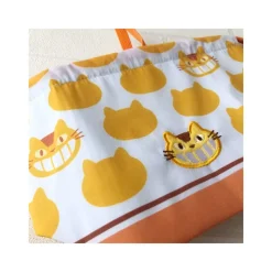 Bags*Maison Ghibli Satchel with ring Catbus Silhouette 17 x 26 cm - My Neighbor Totoro