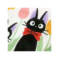 Bags*Maison Ghibli Satchel with ring Jiji & kitten 17 x 26 cm - Kiki's Delivery Service