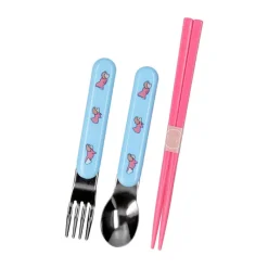 Kitchenware*Maison Ghibli Set Chopsticks Spoon Fork Ponyo in the ocean - Ponyo on the Cliff