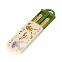 Kitchenware*Maison Ghibli Set Chopsticks Spoon Fork Totoro & Catbus - My Neighbor Totoro