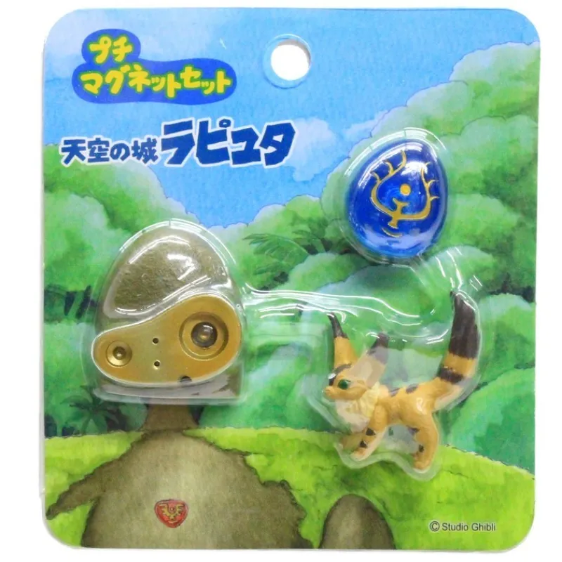 Magnets*Maison Ghibli SET MAGNET ROBOT SOLDIER LAPUTA - CASTLE IN THE SKY