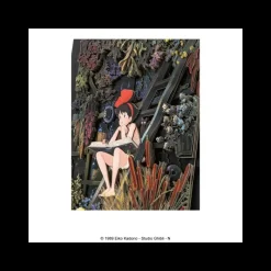 Arts And Crafts*Maison Ghibli Shadow Paper Theater Girl's time - Kiki's Delivery Service
