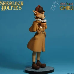 Limited Editions*Maison Ghibli Sherlock Holmes Statue - Semic Animation Collection