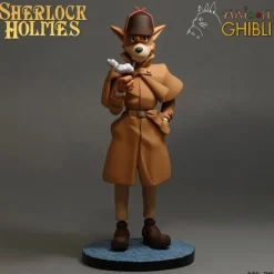 Limited Editions*Maison Ghibli Sherlock Holmes Statue - Semic Animation Collection