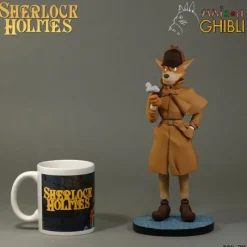 Limited Editions*Maison Ghibli Sherlock Holmes Statue - Semic Animation Collection