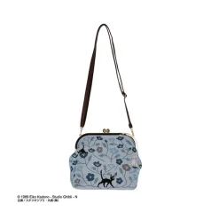 Bags*Maison Ghibli Shoulder Pouch Jiji blue flower - Kiki's Delivery Service