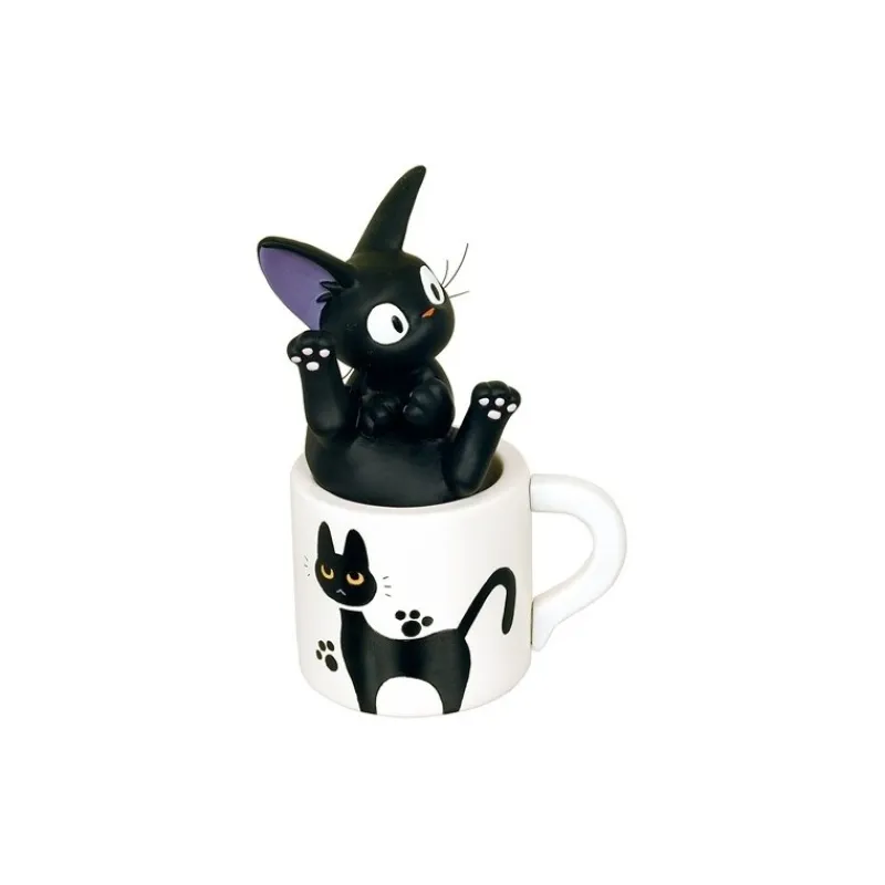 Décoration*Maison Ghibli Single Vase Jiji flower play - Kiki’s Delivery Service