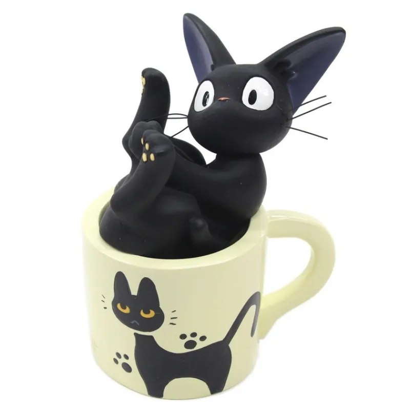 Décoration*Maison Ghibli Single Vase Jiji flower play - Kiki’s Delivery Service