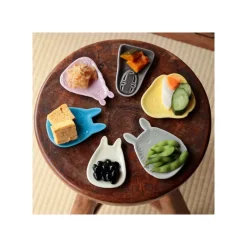 Kitchenware*Maison Ghibli Small dessert plate Small Totoro shape - My Neighbor Totoro