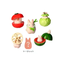 Figurines*Maison Ghibli Small Totoro & Vegetables Collect of 6 figurines - My Neighbor Totoro