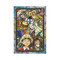 Jigsaw Puzzle*Maison Ghibli Stained glass Puzzle 300P Antique Shop Chikyuya's Clock - Whisper of