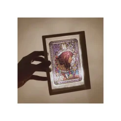 Jigsaw Puzzle*Maison Ghibli Stained glass Puzzle 208P Characters gallery - Porco Rosso