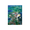 Jigsaw Puzzle*Maison Ghibli Stained glass Puzzle 500P Koriko City's Sky - Kiki’s Delivery Service