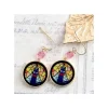 Jewellery*Maison Ghibli STAINED GLASS SERIES - PIERCED EARRINGS KIKI- KIKI'S DELIVERY