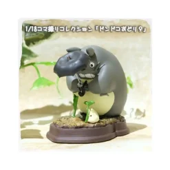 Statues*Maison Ghibli Statue Collection Stop Motion Totoro Grey Dondoko Pose 9 - My Neighbor Totoro