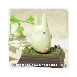 Statues*Maison Ghibli Statue Collection Stop Motion Totoro White Race Pose 1 - My Neighbor Totoro