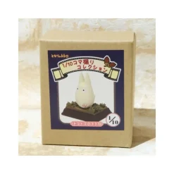 Statues*Maison Ghibli Statue Collection Stop Motion Totoro White Race Pose 1 - My Neighbor Totoro