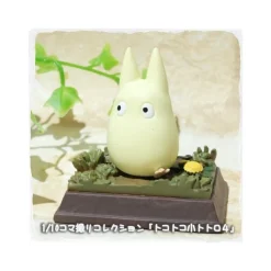 Statues*Maison Ghibli Statue Collection Stop Motion Totoro White Race Pose 4 - My Neighbor Totoro