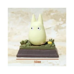 Statues*Maison Ghibli Statue Collection Stop Motion Totoro White Race Pose 4 - My Neighbor Totoro