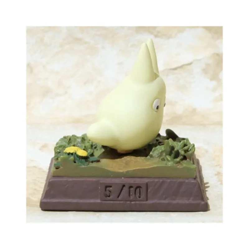Statues*Maison Ghibli Statue Collection Stop Motion Totoro Blanc Course Pose 5 - My Neighbor Totoro
