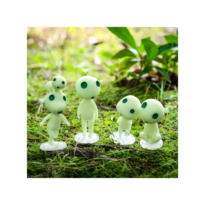 Statues*Maison Ghibli Statue small and big Kodama - Princess Mononoke